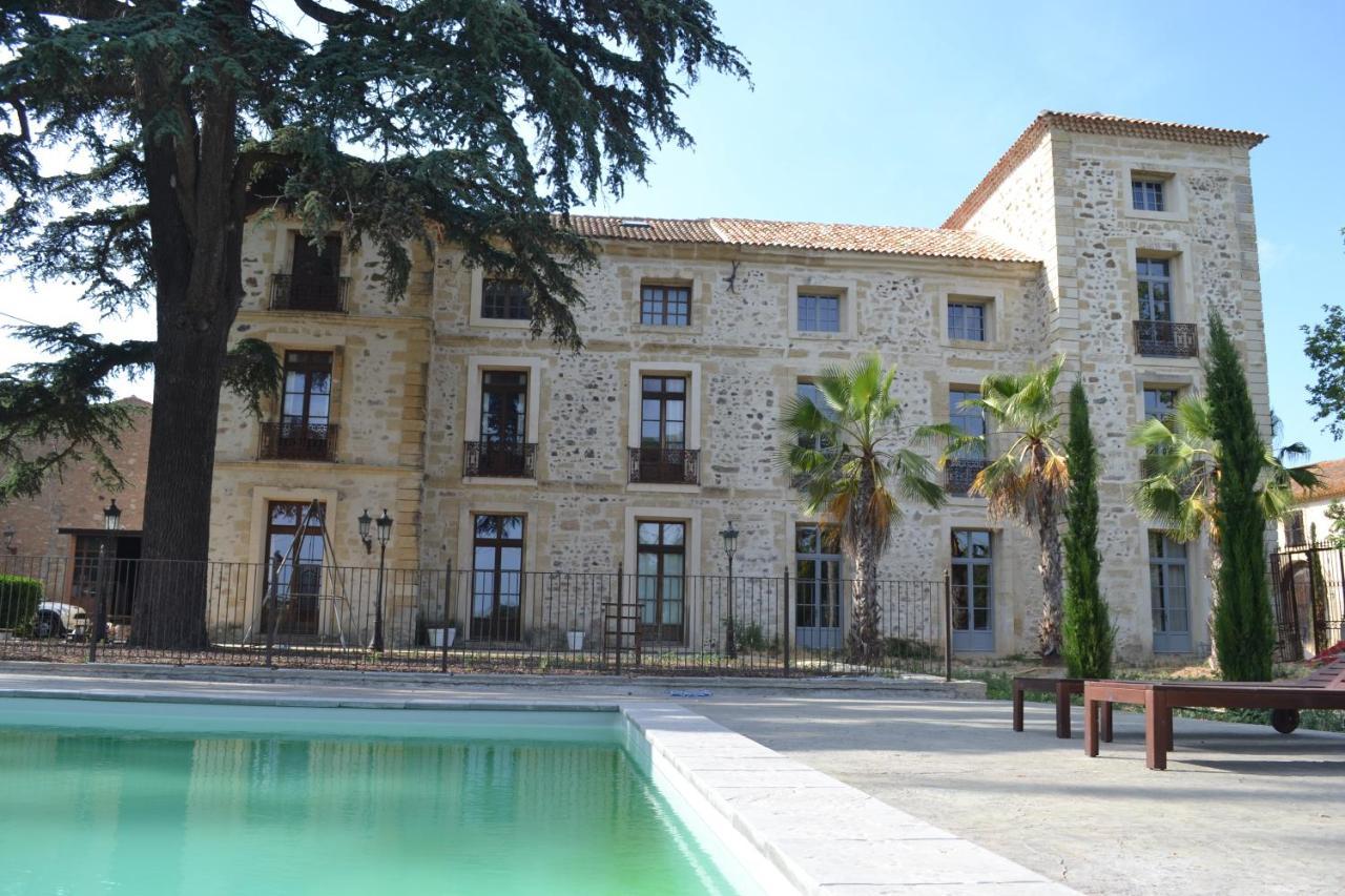 לינה וארוחת בוקר Saint-Thibéry Domaine Les Castans מראה חיצוני תמונה