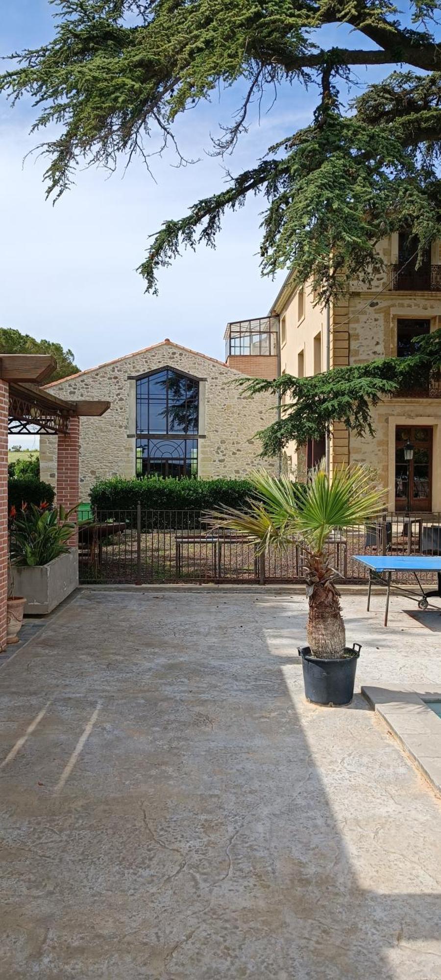 לינה וארוחת בוקר Saint-Thibéry Domaine Les Castans מראה חיצוני תמונה